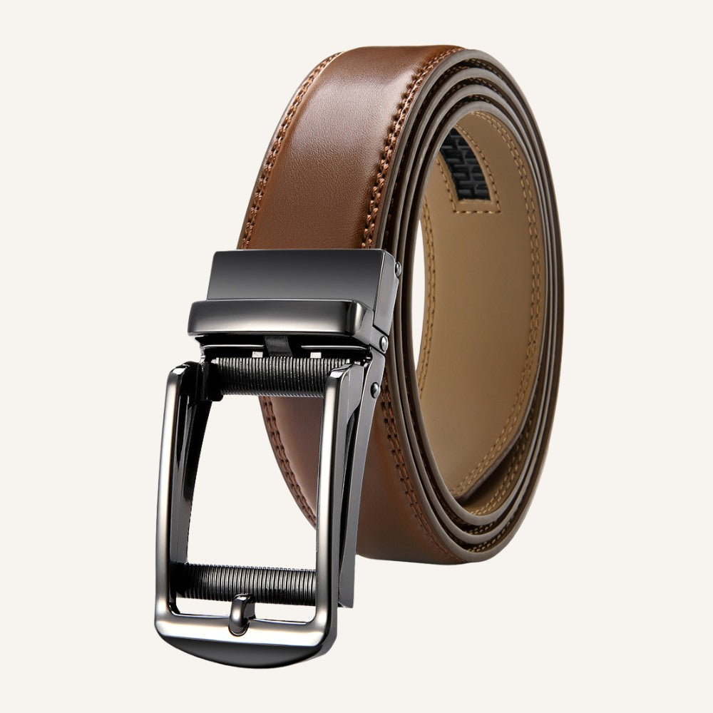 Cinto Social de Couro Civano Imperial Marrom