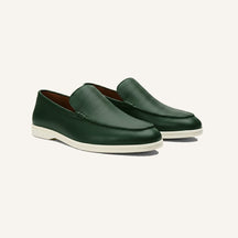 Loafer Masculino de Couro de Vaca Pelleni verde