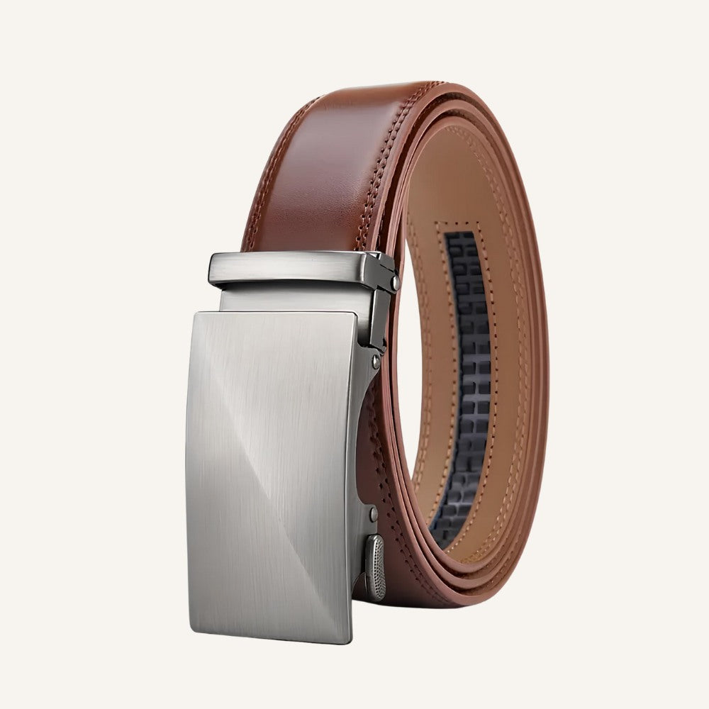 Men’s Premium Leather Belt – Regener Brown