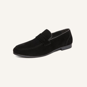 Mocassim Loafer Masculino de Camurça Piazzi preto