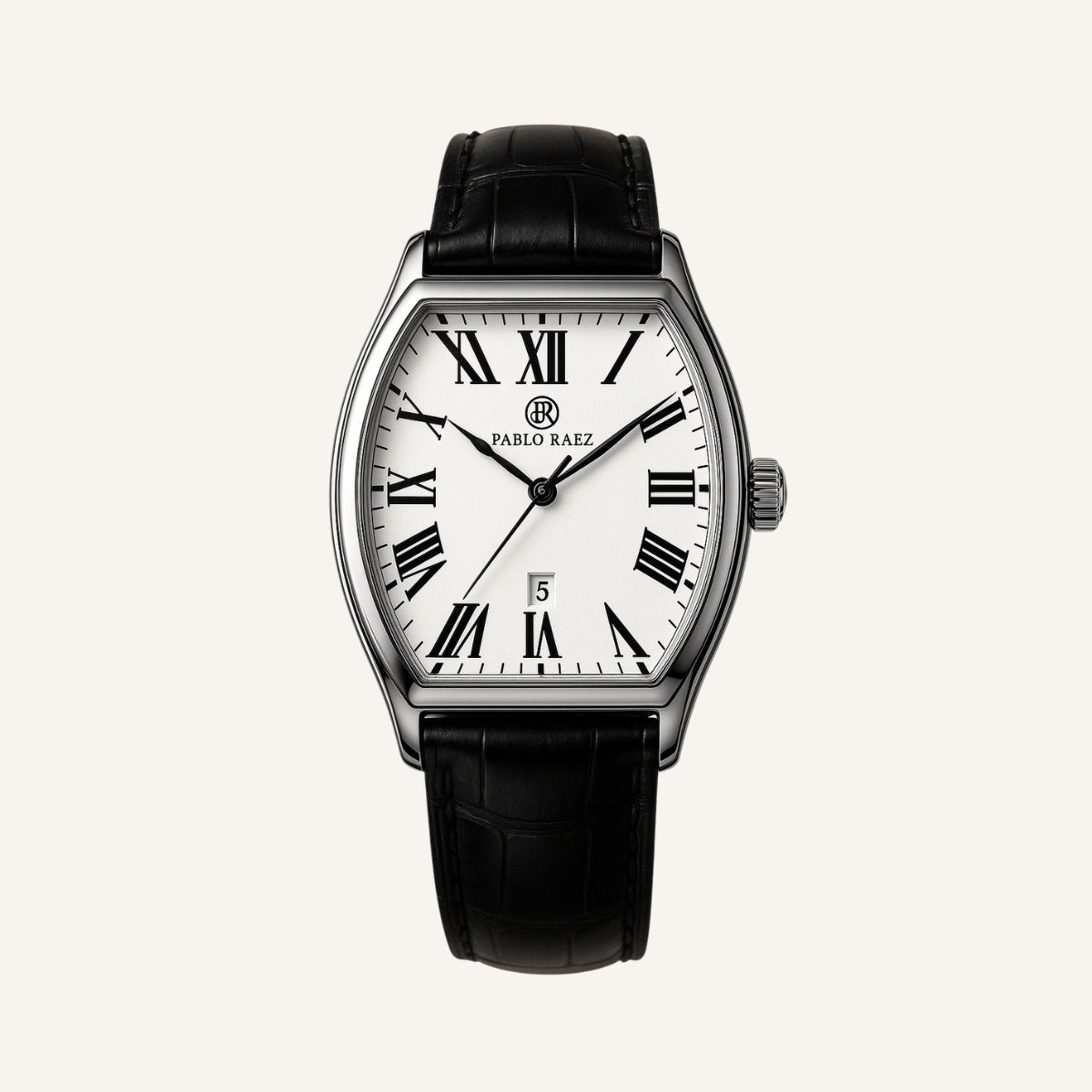 Pablo Leather Watch - Leather Watch Black