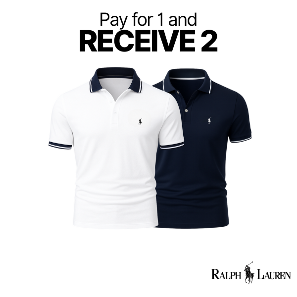 (BUY 1, GET 2) - Premiere Polo Shirt Kit – Professional Line (2-Pack)